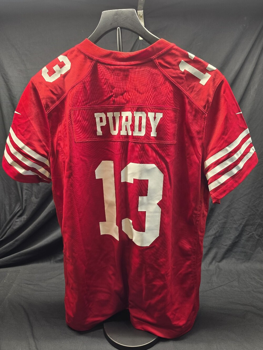 Nike Brock Purdy #13 San Francisco 49ers Jersey Women’s XL NWT Red NFL - Picture 6 of 7